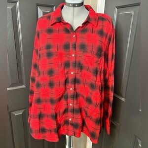 Falls Creek Red Flannel Shirt